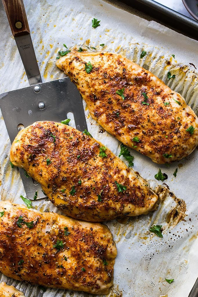 Seasoning Chicken (CALORIES: 330 PROTEINS: 52.5 Grams FATS: 2 Grams)