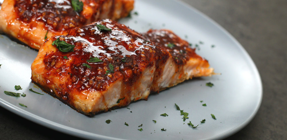 Brazilian Salmon (CALORIES: 370 PROTEINS: 44.1 Grams FATS: 10 Grams)