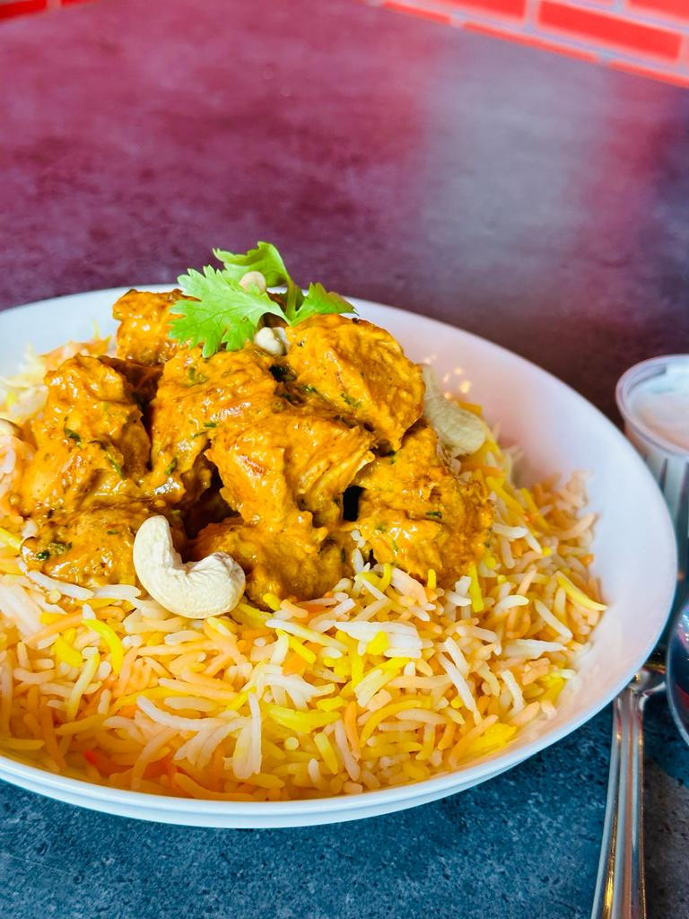 Special Chicken Biryani (CALORIES: 330 PROTEINS:  52.5 Grams FATS:  2.48 Grams)