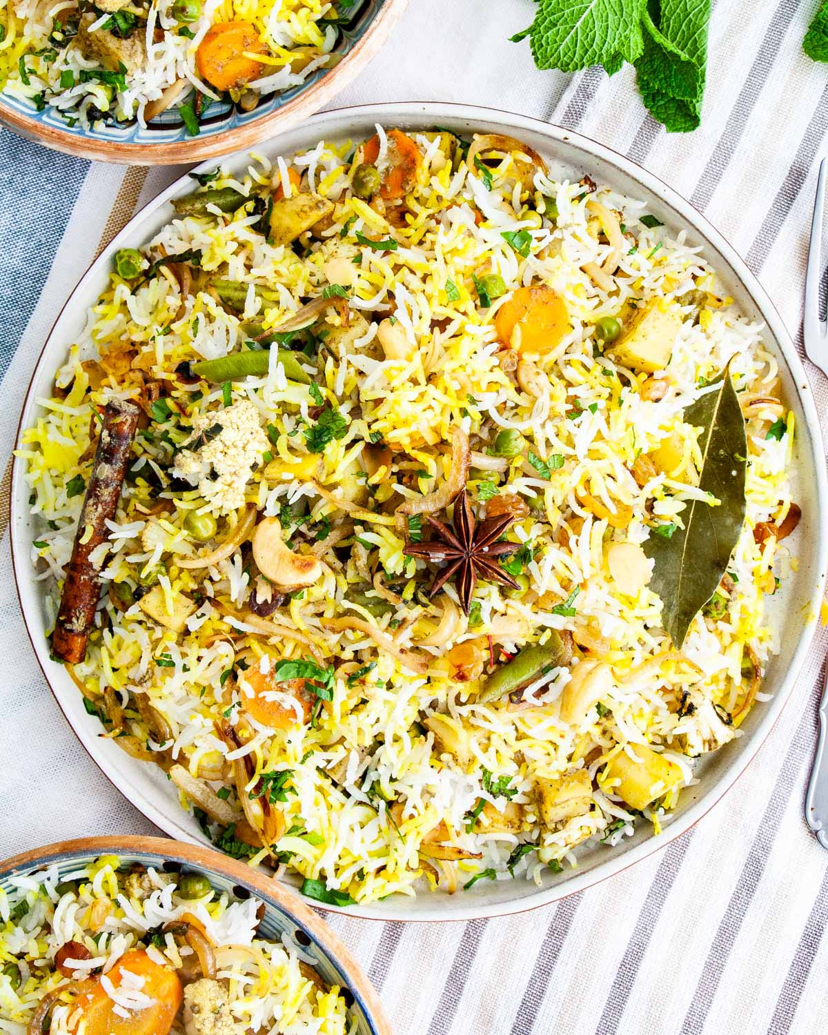 Biryani Rice 50G (CALORIES: 68 PROTEINS:  1.38 G FATS:  0.38 G)