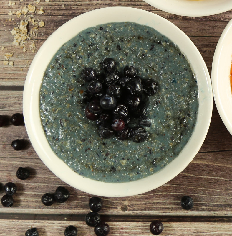 Protein Blueberry Oat (CALORIES: 196 PROTEINS: 8.9 G FATS: 6.3 G)